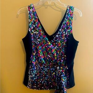 NY&Co 7th Avenue Design Studio sequin sleeveless top. Brand new w/o tags
